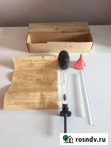 Набор для определения плотности электролита в акб Москва - изображение 1