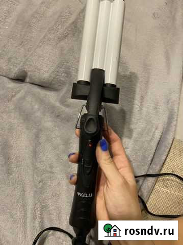 Тройная плойка kelli Подольск - изображение 1