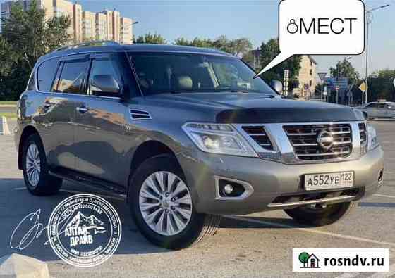 Аренда авто. Горно-Алтайск. Nissan Patrol (8 мест) Горно-Алтайск