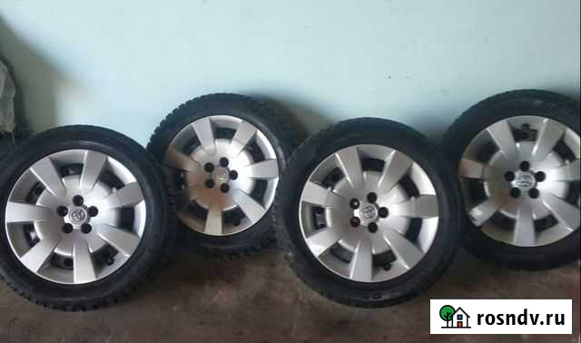 Зимняя резина на дисках Toyota R16 Чебоксары - изображение 1
