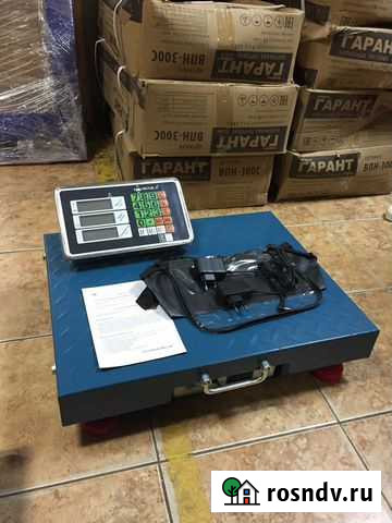 Весы беспроводные товарные напольные 150,300,600кг Видное - изображение 1