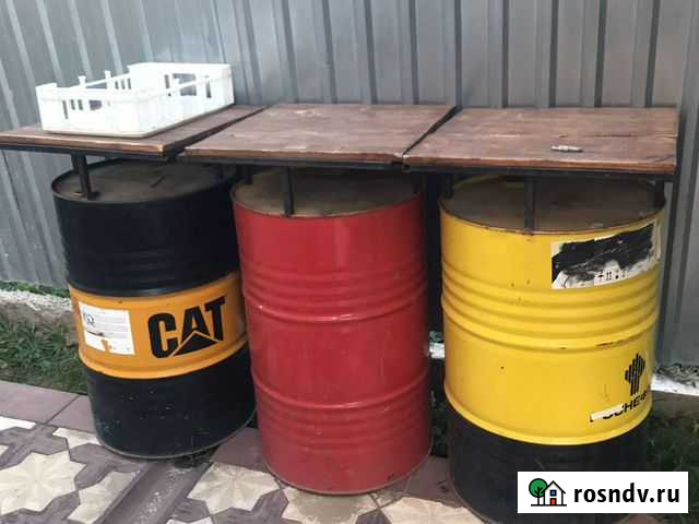 Бочка металлическая 200 л Астрахань - изображение 1