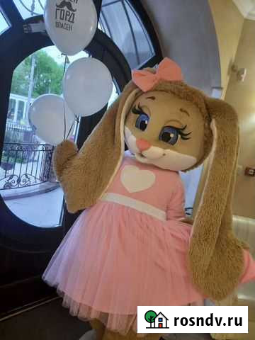 Поздравление ростовой куклой Зайка Ми Комсомольск-на-Амуре - изображение 1