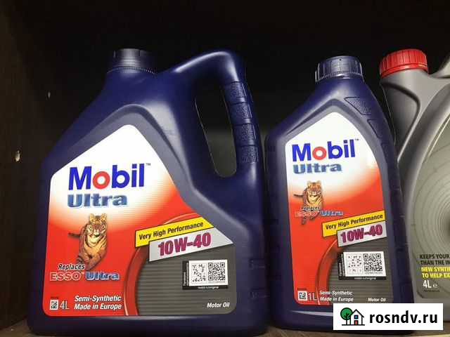 Масло моторное mobil Ultra 10W40 полусинтетическое Углич - изображение 1