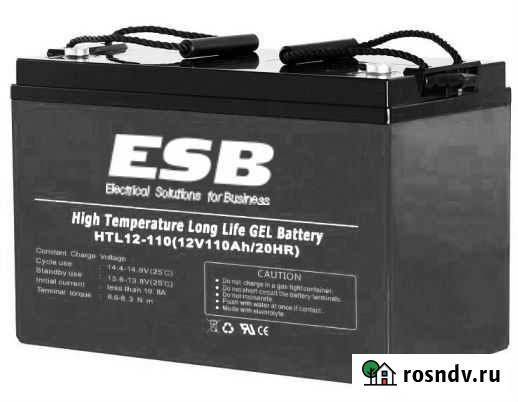 Аккумуляторная батарея для поломоечных машин ESB Москва - изображение 1