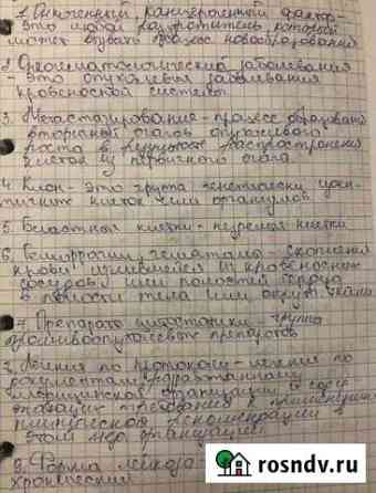 Перепишу лекции Воронеж