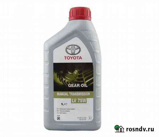 Масло toyota Gear Oil MT LV GL-4 75W 1 л Димитровград