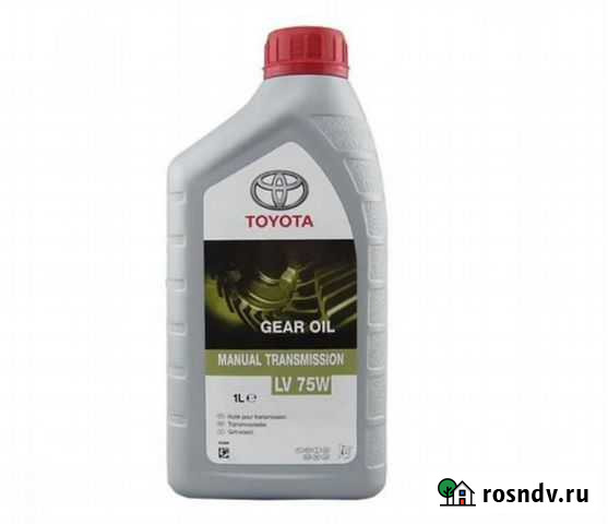 Масло toyota Gear Oil MT LV GL-4 75W 1 л Димитровград - изображение 1