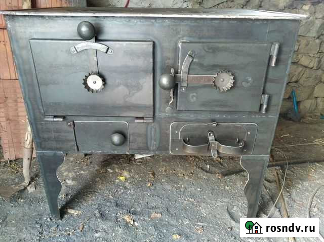Печь отопительный для угля и дров Акуша - изображение 1
