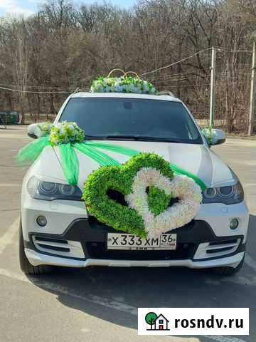 Авто BMW X5 с водителем на свадьбу, торжества Воронеж - изображение 1
