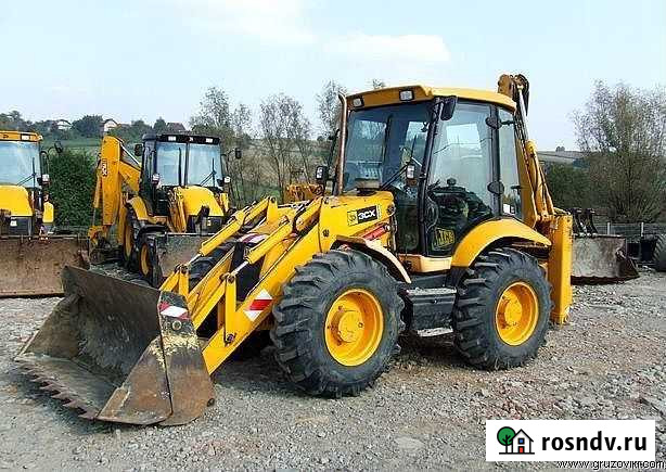 Экскаватор погрузчик JCB с гидромолотом Сочи - изображение 1