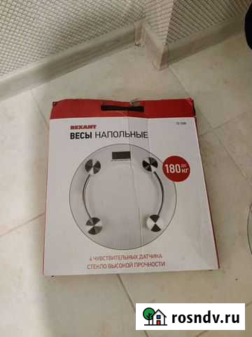 Весы напольные rexant Лобня - изображение 1