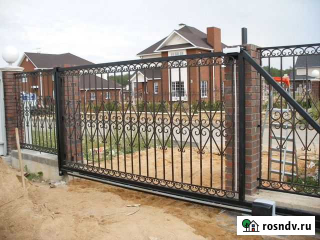 Откатные ворота Иглино - изображение 1