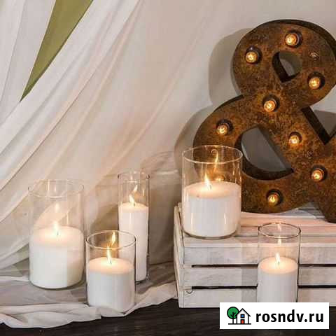 Аренда насыпных свечей оформление свадеб Ставрополь - изображение 1