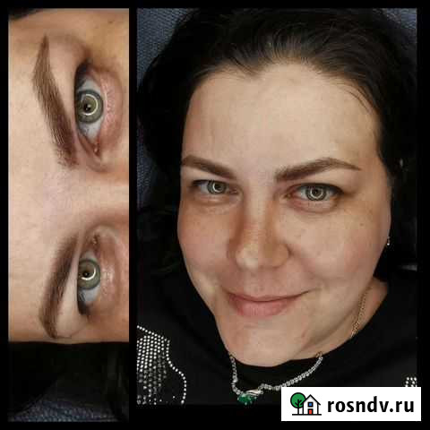 Пудровое напыление, татуаж, перманентный макияж бр Красноярск - изображение 1