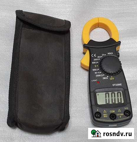 Мультиметр / токовые клещи DT3266E почти новые Новочеркасск - изображение 1