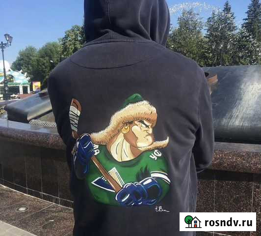 Ручная роспись одежды Уфа - изображение 1