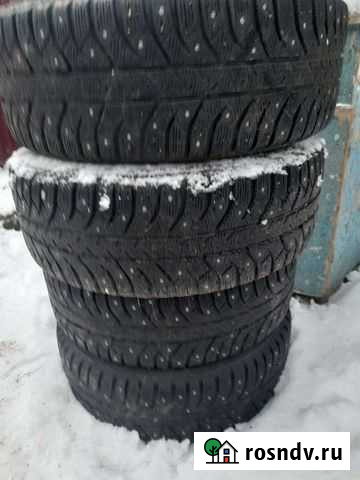 Зимняя резина r16 205 55 с дисками Дятьково - изображение 1