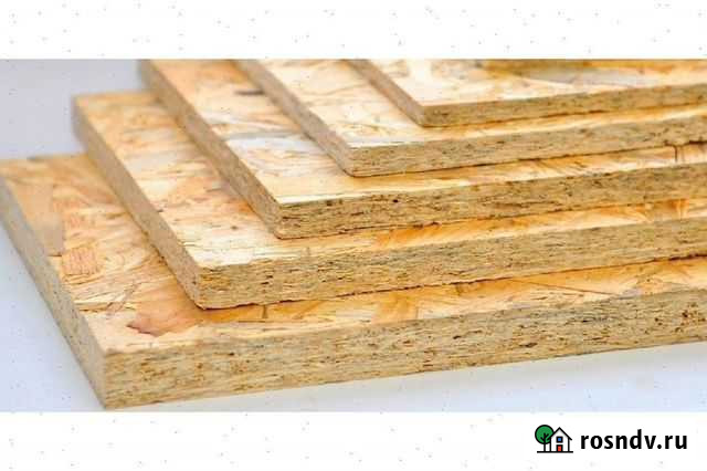 Плита осб (OSB) влагостойкая Бахчисарай - изображение 1