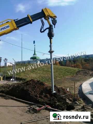 Сваи винтовые с установкой Рябово - изображение 1