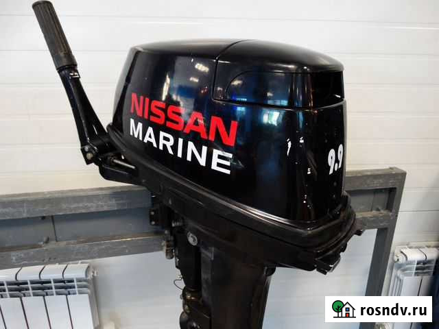 Бу лодочный мотор Nissan Marine 9.9 2-тактный Обь - изображение 1