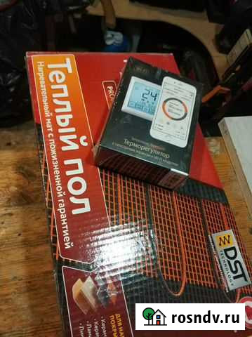 Теплолюкс 6кв.мТеплый пол. с терморегул Сычево - изображение 1