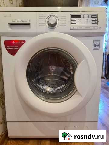 Стиральная машина бу lg 6 кг Комсомольск-на-Амуре - изображение 1