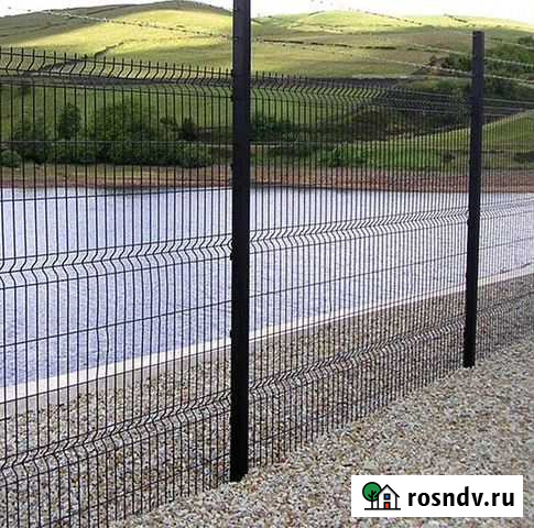 Ограждения из сварной сетки 2Д и 3Д Заборы Гуково - изображение 1