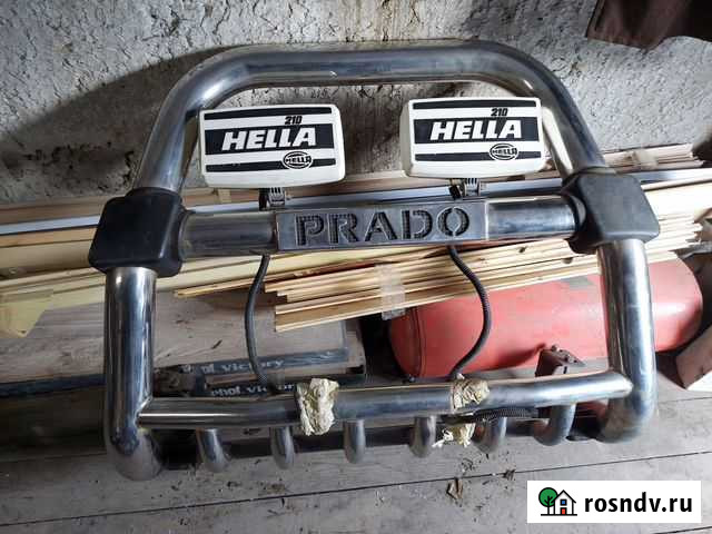 Защита бампера Toyota Land Cruiser Prado 120 Ульяновск - изображение 1