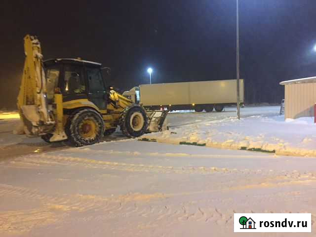 Аренда экскаватора погрузчика jcb 3. Уборка снега Пролетарий - изображение 1