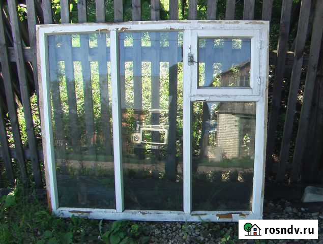 Рама оконная деревянная застеклённая Сасово - изображение 1