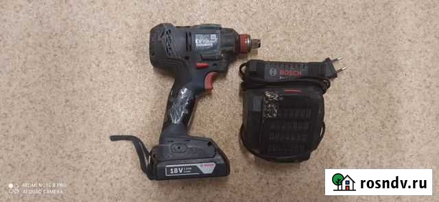 Винтоверт bosch GDR 180-LI 3.0Ач х2 65 Усть-Кут - изображение 1