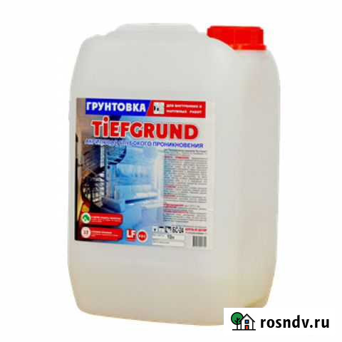 Грунтовка бс-24 Тифгрунд акриловая 10л Королев - изображение 1
