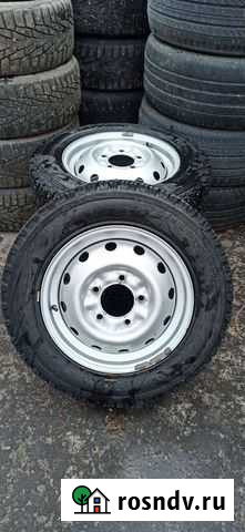 Зимняя резина Кама 175/80R16 на дисках Нива Йошкар-Ола - изображение 1