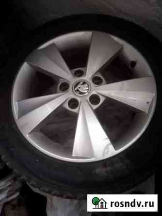 Диски r16 Skoda Octavia a7 4шт Воронеж
