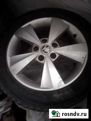 Диски r16 Skoda Octavia a7 4шт Воронеж - изображение 1