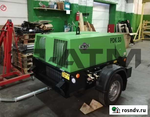 Передвижной компрессор Atmos PDK 33 Архангельск - изображение 1