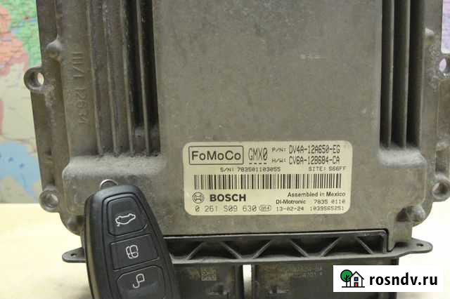 DV4A-12A650-EG Эбу Рсм Kuga Focus C-Max +привязка Москва - изображение 1