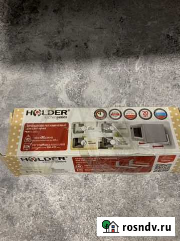 Крепление для свч Holder MWS-2003, черный Саратов - изображение 1