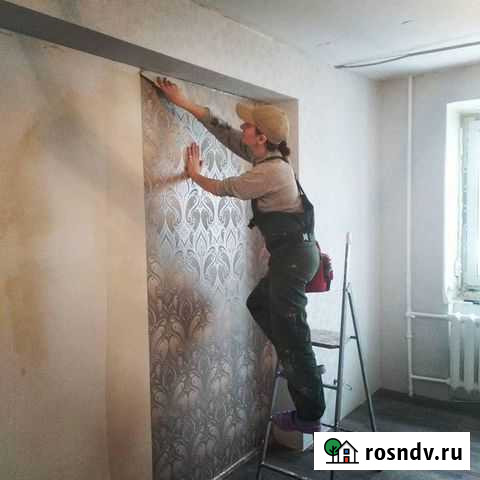 Поклейка обоев, покраска стен и потолков Барнаул - изображение 1