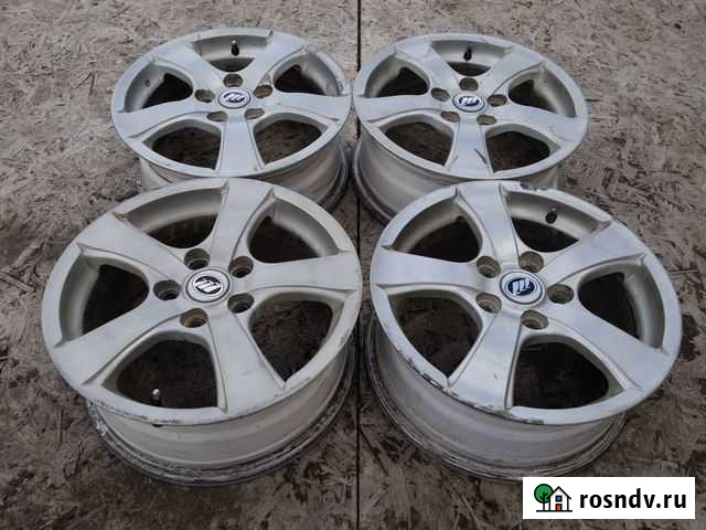 Литые диски R16 5x114.3/60.1 ET45, п-во Россия Тула - изображение 1