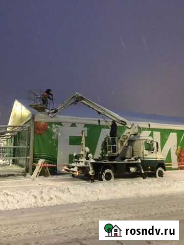 Очистка крыш от снега и наледи, сбивание сосулек,у Калуга - изображение 1