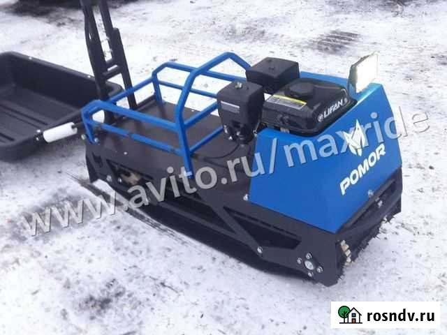 Мотобуксировщик Pomor L-380 К 8 л.с Калининград - изображение 1