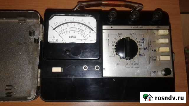 Мультиметр СССР Ц4380 Рузаевка - изображение 1
