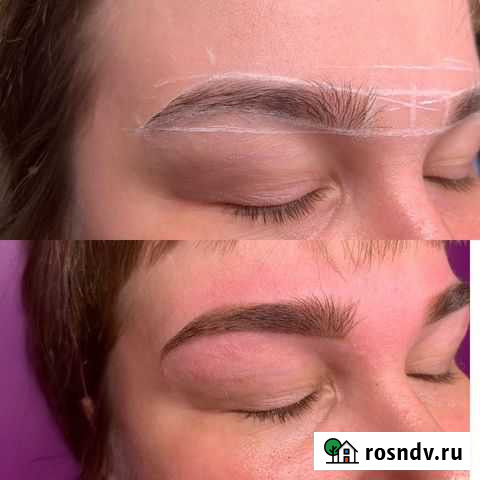 Перманентный макияж бровей,губ и межресничного про Аткарск - изображение 1