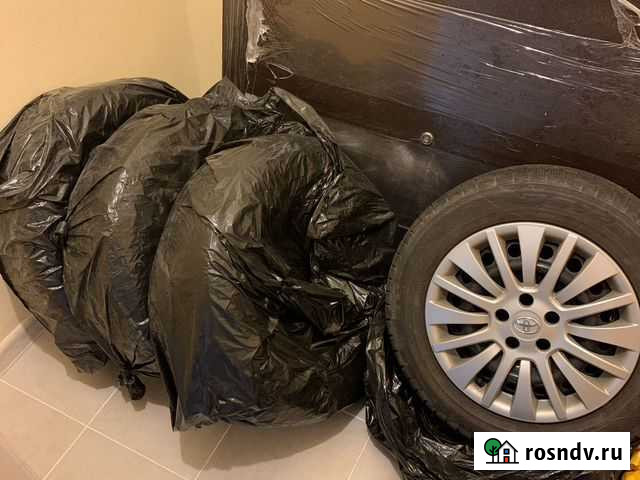 Комплект колес с зимней шиной Dublop 185/65R15 Якутск - изображение 1