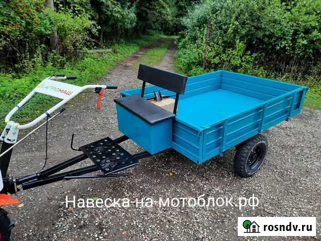 Прицеп для мотоблока Подольск - изображение 1