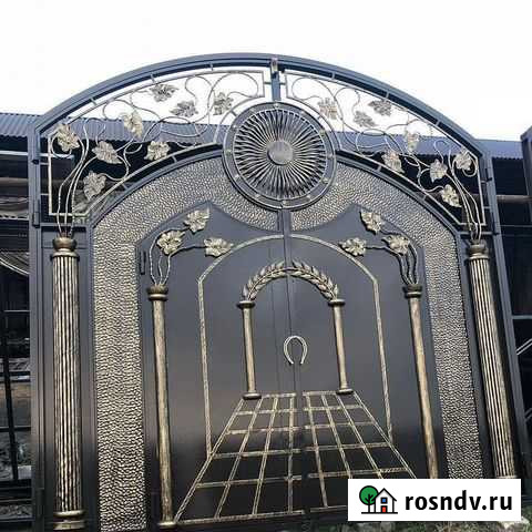 Покраска ворот Черкесск - изображение 1