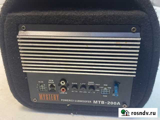 Сабвуфер Mystery mtb-200a Калуга - изображение 1