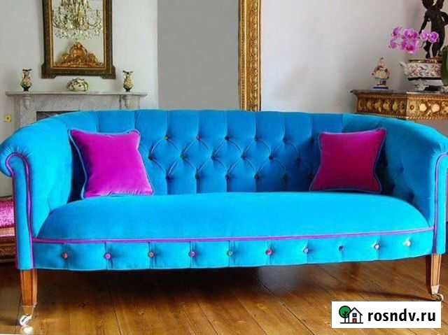 Перетяжка мебели мягкой, ремонт, обивка Липецк - изображение 1